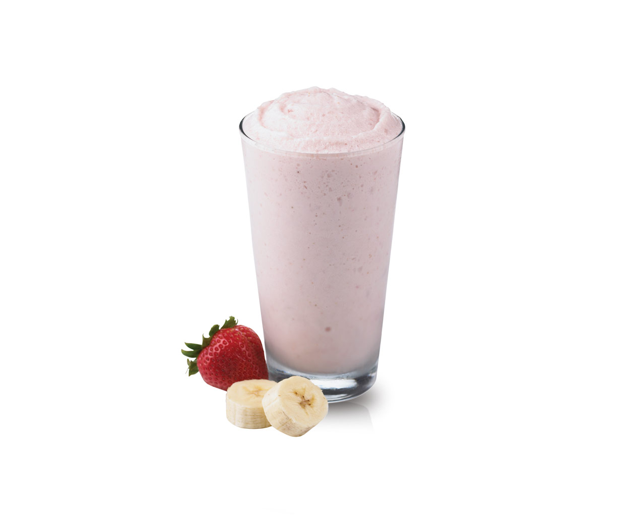 banana or strawberry smoothy