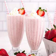 strawberry milkshake