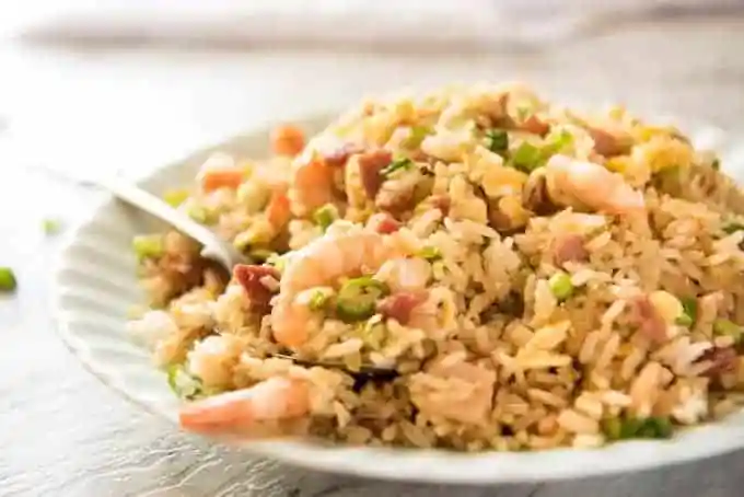 chicken prawns rice